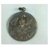 Cheerleader Charm (Not marked/Acid Tested), 3.4