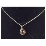 Vintage Carnelian Necklace, 3.3 grams, size 16",