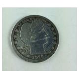 1916 Barber Quarter