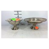 Two Sterling weighted compotes