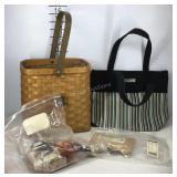 2003 Longaberger larger pumpkin basket with