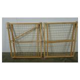 Two Evenflo baby gates, 32" tall