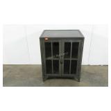 Metal industrial style cabinet, World Market, 24