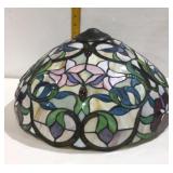 Stained glass shade, not leaded, China made