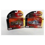 Maisto Harley-Davidson die cast replicas, two new