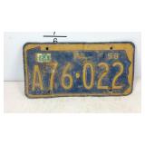 Pennsylvania license plate