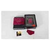 Waterford Crystal frame with gift box and card,