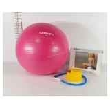 Urbn Fit 55cm exercise ball with pump
