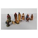 Nativity scene figures,  made of plastic, Mary
