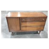 Mid-century style buffet, mahogany, 48 x 18 x 30,