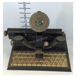 De-Luxe dial typewriter tin toy