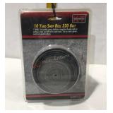 Three KT industries 10 yard shop roll 320 grit 1