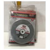 Three KT industries 6 inch X .75 inch medium grit