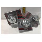 Three KT industries crimped cup brushes.  3 inch