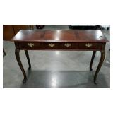 Hall table, Queen Anne style, missing decorative