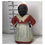 Cast iron Aunt Jemima bank