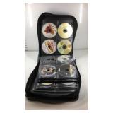 DVD movies. Some are self recorded bringing down