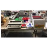 Electric typewriter, powers up and Office