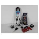 Tools, snap ring pliers, poly rib check belt