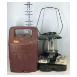Coleman propane lantern with case