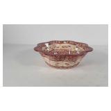 Temp-tations 3 quart Old World Cranberry bowl,