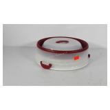 Progressive 15" cake carrier with cupcake trays