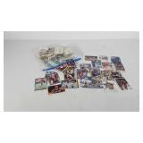 Bag of sports trading cards