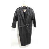 Starting Point Leather full length coat with