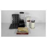 Kitchenwares,  osterizer blender, Braun coffee