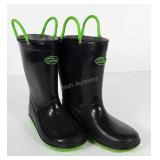 Outee rubber boots, youth size 1