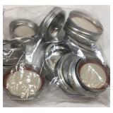 Bag of pint and quart size canning jar rings