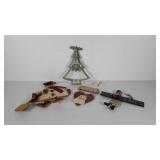 Holiday and snowman decor, wooden snowmen hangers