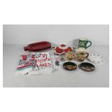 Christmas Kitchenwares, Santa star plate, kitchen