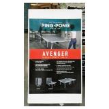 Avenger Ping Pong table, new in box, seller code