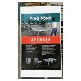 Avenger Ping Pong table, new in box, seller code