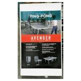 Avenger Ping Pong table, new in box, seller code