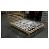 Ikea Tarva full size  bed frame with support