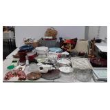 Miscellaneous group, plates, coffee pots, copper