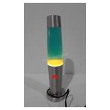 Lava lamp, 18", powers on