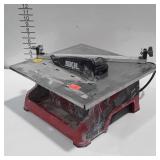 Skil portable Electric Tile Saw, working