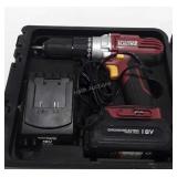 Chicago Tools 18 Volt Rechargeable Drill, has