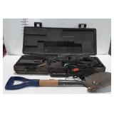 2pc Tool Lot, 26" long Shovel Spade, Craftsman