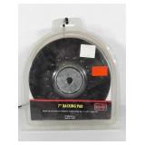 Tools, three 7" backing pads