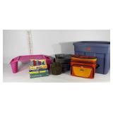 Miscellaneous group, Rubbermaid Roughneck tote