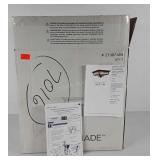 Craftmade outdoor flush mount ceiling light, new