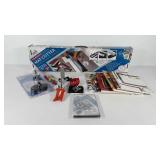 Mat and frame cutting group, tools and books, all