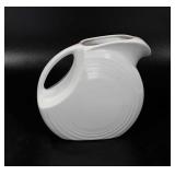 Fiesta Ware white pitcher