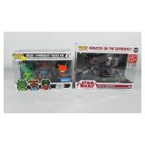 Star Wars Funko Pops, includes Rematch on the
