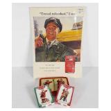 Advertising,  Coca-Cola sealed playing cards in