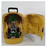 Coleman oil lantern with case